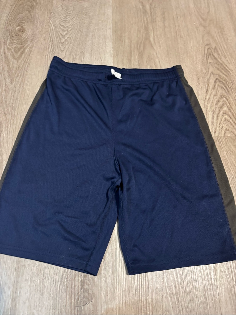 Carter's Navy Shorts with Black Side Panels